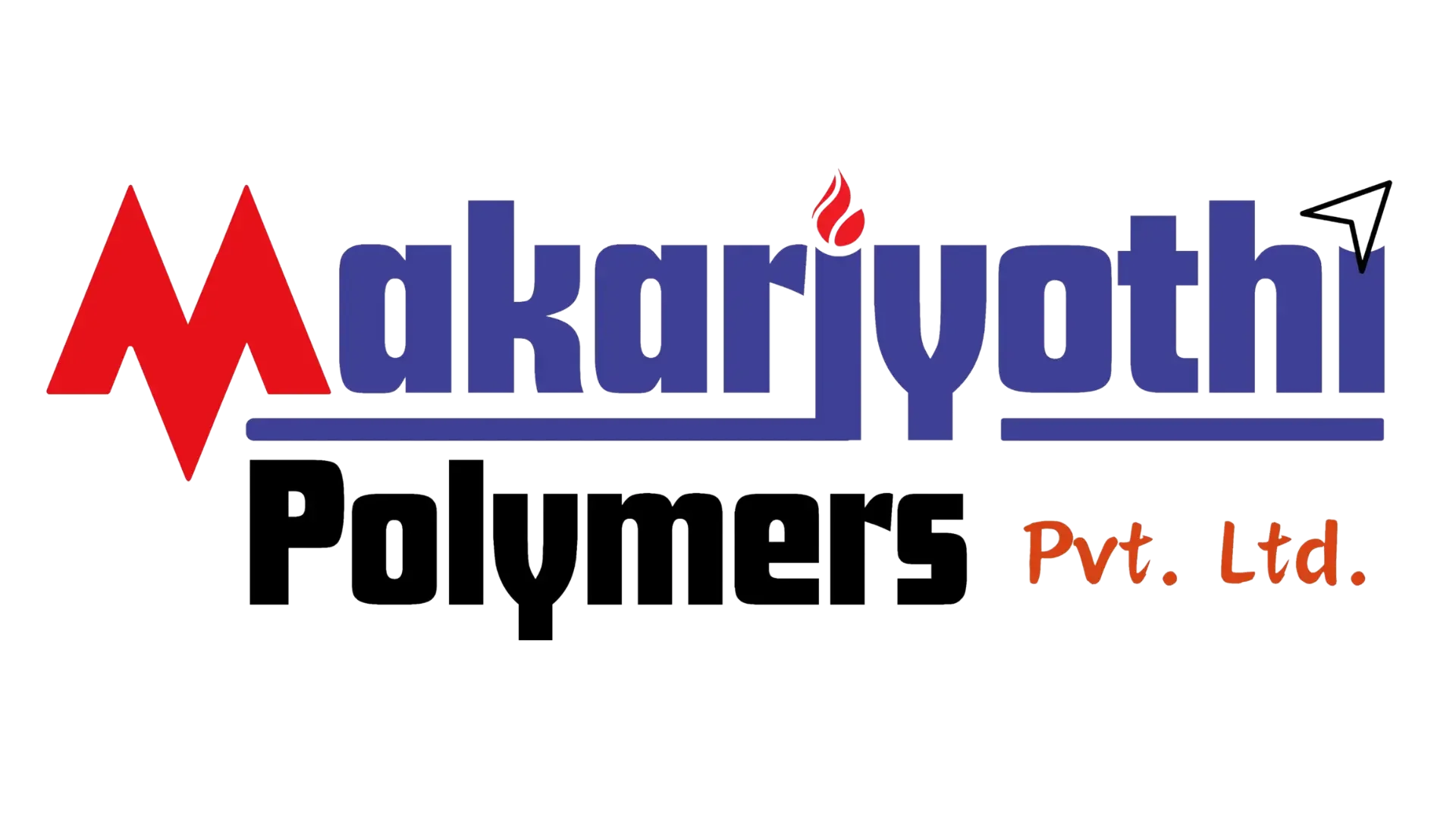 Makarjyothi Polymers Logo (Full)